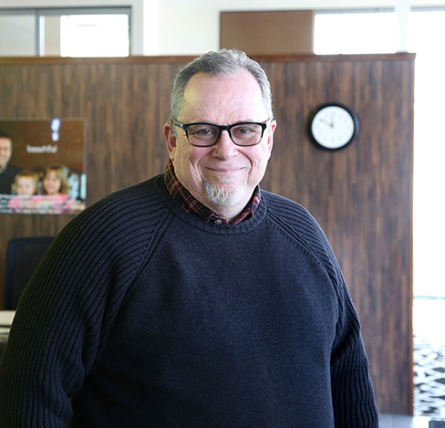 Photo of peer coach Joe Tlustos