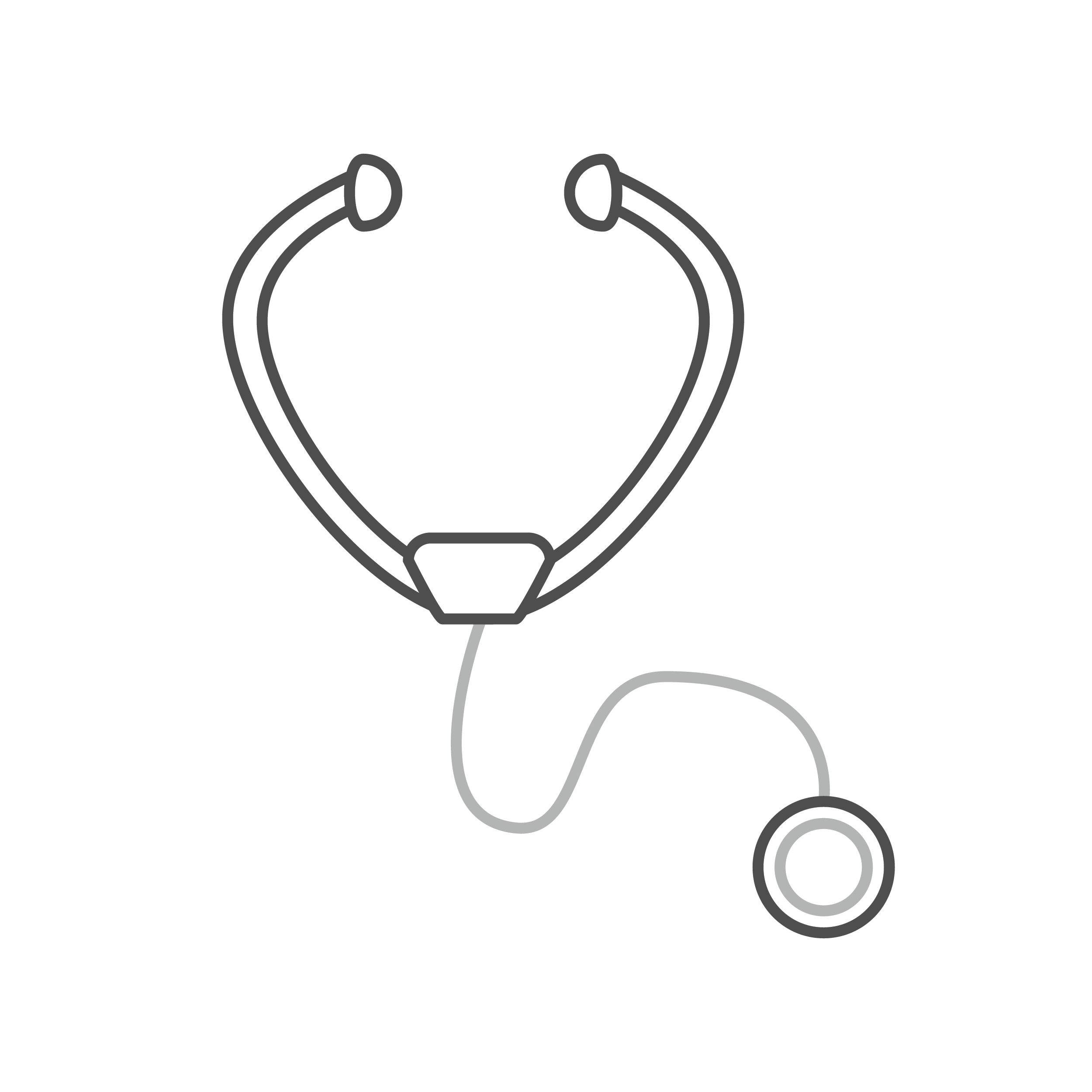 Icon of a stethoscope