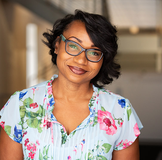 Photo of peer coach Zenisha Gibson
