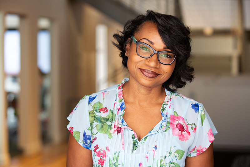Photo of Zenisha Gibson, Face It TOGETHER's Service Delivery Manager