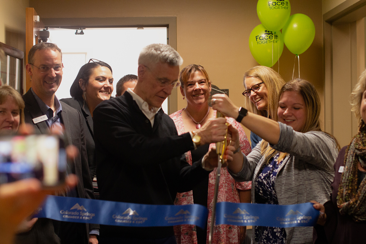 Photo of Colorado Springs, CO coaching center ribbon cutting ceremony