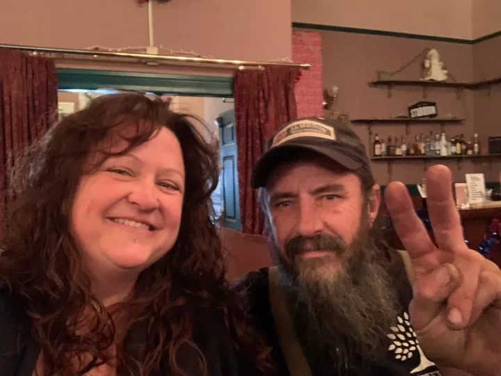 Photo of Jack and his wife