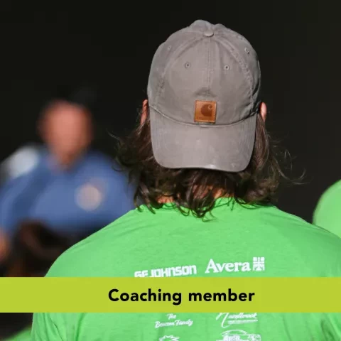 Photo of community member at addiction wellness awareness event