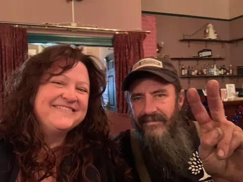 Photo of Jack and his wife